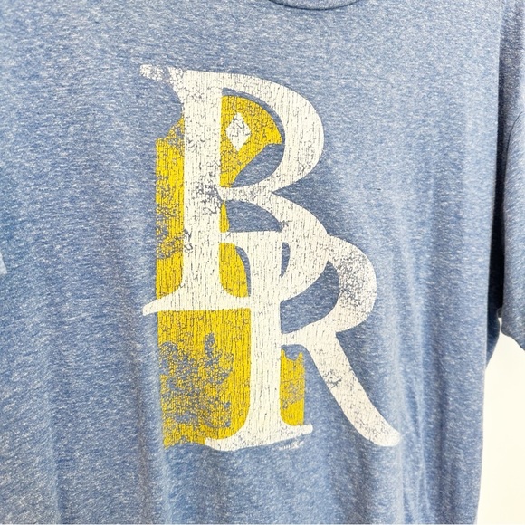 RETRO BRAND | Burlington Royals Distressed Tee Size XL - Picture 3 of 6